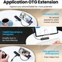 Vention Hub USB 3.0 5 en 1 con 4 puertos USB y 1 puerto USB-C PD, Negro